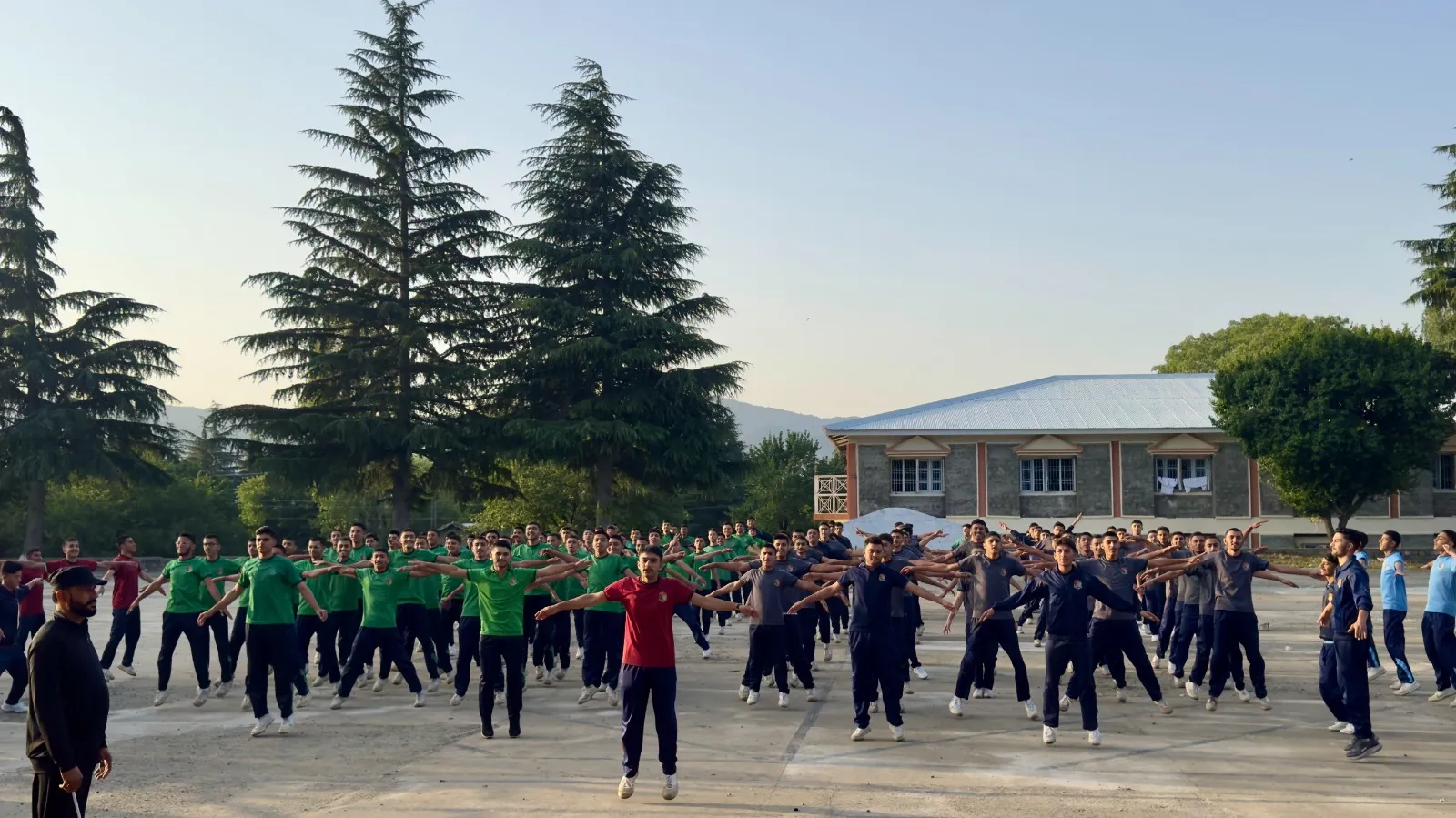 Jinnah House building at Cadet College Razmak